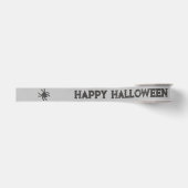 スプーキー・スパイダー ハッピー・ハロウィン グログランリボン (正面)