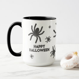 スプーキー・スパイダー ハッピー・ハロウィン マグカップ