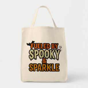 スプーキー&スパークルのエネルギーが満ちるハロウィントートバッグ トートバッグ