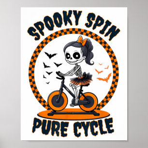 スプーキー スピン ハロウィン スピン Cl 回転  ポスター