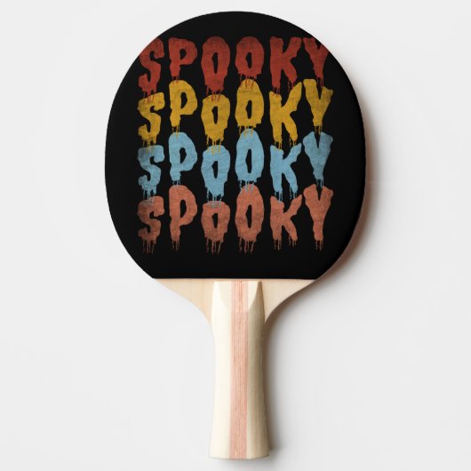 スプーキー スプーキー ハロウィン 卓球ラケット (正面)
