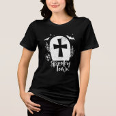 スプーキー・タウン・ハロウィン トライブレンドTシャツ (正面)