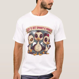 スプーキー・ダック・ハロウィン Tシャツ