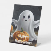 スプーキー・ディライト:ゴーストリー・ハロウィン・ファン 台座サイン (正面)