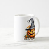 スプーキー ハッピー ハロウィン パンプキン コーヒーマグカップ (正面右)