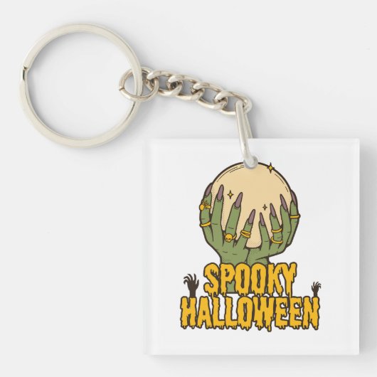 スプーキー ハロウィン キーホルダー (正面)