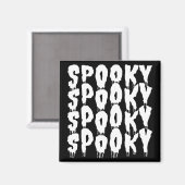 スプーキー ハロウィン コスチューム マグネット (正面/裏面)