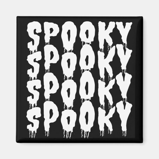 スプーキー ハロウィン コスチューム マグネット (正面)