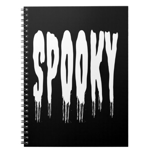 スプーキー ハロウィン ノートブック (正面)
