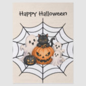 スプーキー ハロウィン パーティー 薄葉紙 (正面)