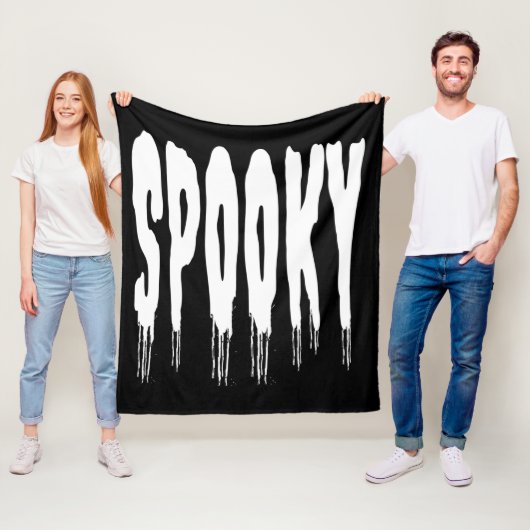 スプーキー ハロウィン フリースブランケット (インサイチュ)