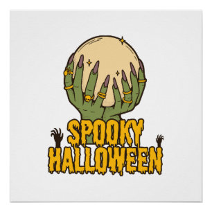 スプーキー ハロウィン ポスター
