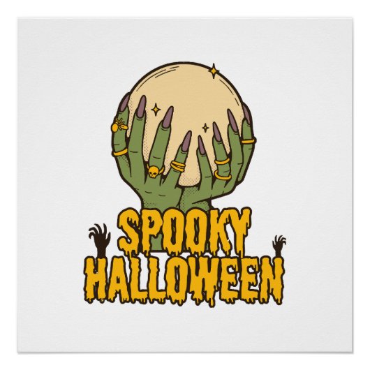 スプーキー ハロウィン ポスター (正面)