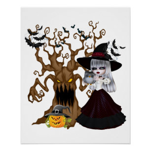 スプーキー ハロウィン ポスター