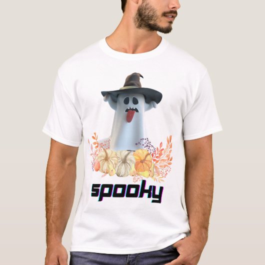 スプーキー ハロウィン Tシャツ (正面)