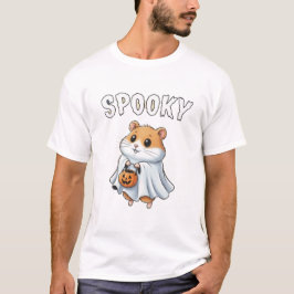 スプーキー - ハロウィーン ハムスター TinyFur Tシャツ