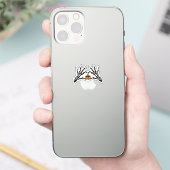 スプーキー ハート ハンズ ダーク ゴシック トーン シール (スマートフォン)