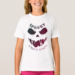 スプーキー・バイブス・オンリー ハロウィンモンスター Tシャツ