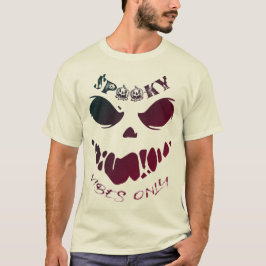 スプーキー・バイブス・オンリー ハロウィンモンスター Tシャツ