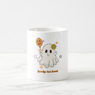 スプーキー・バット・スイート かわいいお化けのハロウィン コーヒーマグカップ