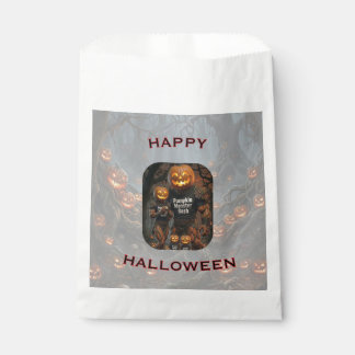 スプーキー・パンプキン・モンスター・ハロウィンパーティーお土産袋 フェイバーバッグ
