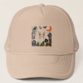 スプーキー・パーティーフレームTシャツ キャップ (正面)