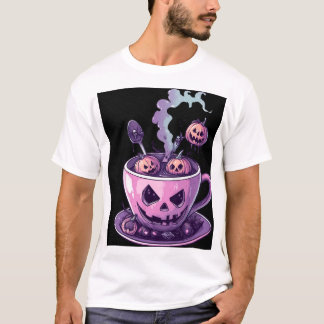 スプーキー パープル パンプキン ブルー コーヒーマグ ハロウィン Ar Tシャツ
