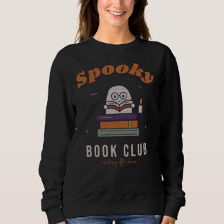 スプーキー ブッククラブ スウェットシャツ ハロウィン 読書家 G