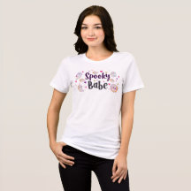 スプーキー・ベイビーTシャツ | かわいい女性のハロウィン