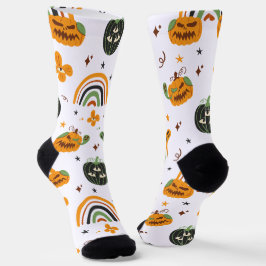 スプーキー・ボホ・パターン・ハロウィン ソックス