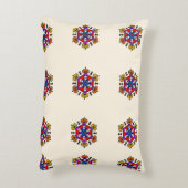 スプーキー・マンダラ・ブルーム アクセントクッション (裏面(縦))
