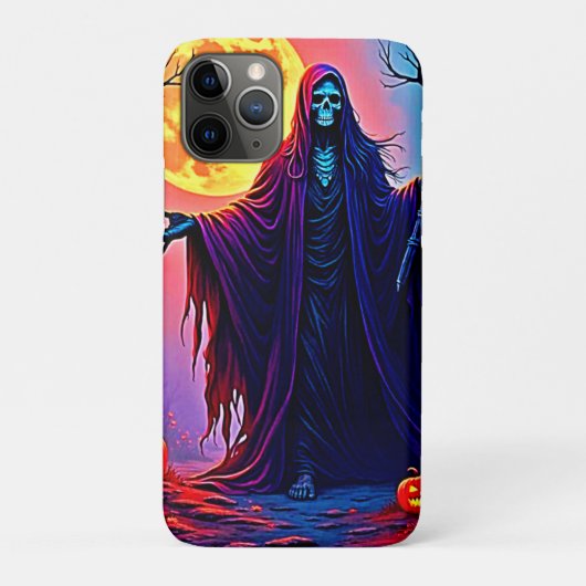 スプーキー・ムーン・デス・コール デザイン Case-Mate iPhoneケース (裏)