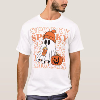 スプーキー リラックス ゴール ハッピー ハロウィン ホリデー Tシャツ