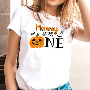 スプーキー・ワンのママ ハロウィン1歳の誕生日 Tシャツ