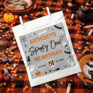 スプーキー・ワン!ハロウィン1歳の誕生日パーティー フェイバーバッグ