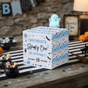 スプーキー・ワン!男の子のハロウィン1歳の誕生日パーティー フェイバーボックス
