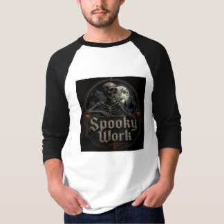 スプーキー・ワーク メンズTシャツ Tシャツ