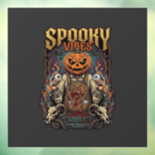 スプーキー・ヴァイアーズ ハロウィン カボチャの頭に眼球を持つ ウィンドウサイン (シート3)