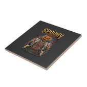 スプーキー・ヴァイアーズ ハロウィン パンプキンヘッド 目玉を持つ タイル (側面)