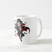 スプーキー・ヴァンパイア・キャラクター コーヒーマグカップ (正面右)