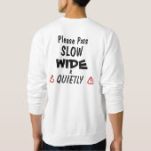 スプークを回避 スウェットシャツ (裏面)