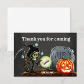 スプークタキュラーな夜 サンキューカード (正面/裏面)