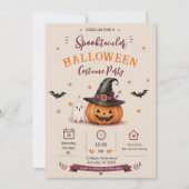 スプークタキュラー・ハロウィンコスチュームパーティー 招待状 (正面)