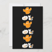 スプークタキュラー ハロウィン ブー パレード ゴースト グール 楽しい シーズンカード (裏面)