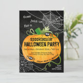 スプークタクルハロウィーン招待状 招待状 (スタンド正面)
