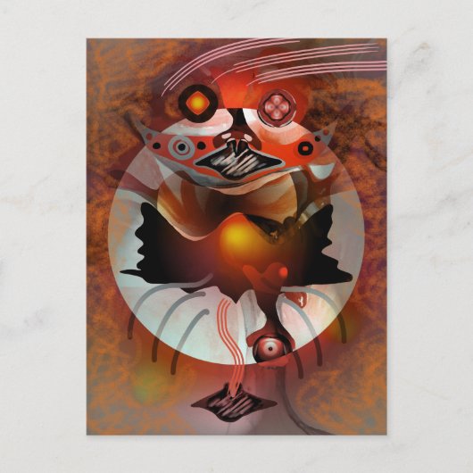 スプークムーン ポストカード (正面)