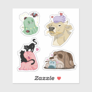 スプークx動物 シール