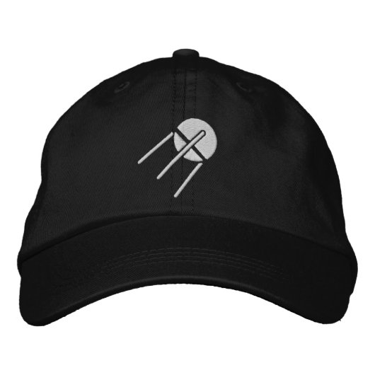 スプートニクハット 刺繍入りキャップ (正面)