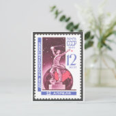 スプートニク宇宙探査記念碑1965 ポストカード (スタンド正面)