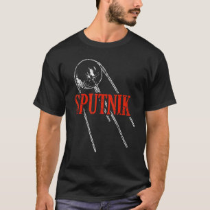 スプートニク衛星宇宙船ソ連宇宙Sp Tシャツ